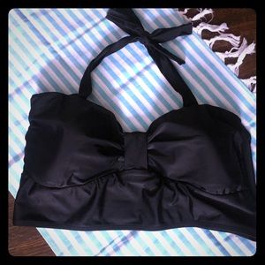 Old Navy Black Halter Bikini Top